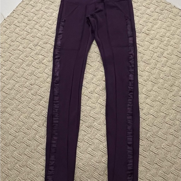 Lululemon Practice Daily Deep Purple Full Leggings Size 4 - Picture 4 of 12